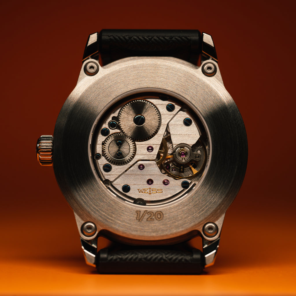 *Limited Edition* 38mm Standard Issue Field Watch: Tangerine Dial