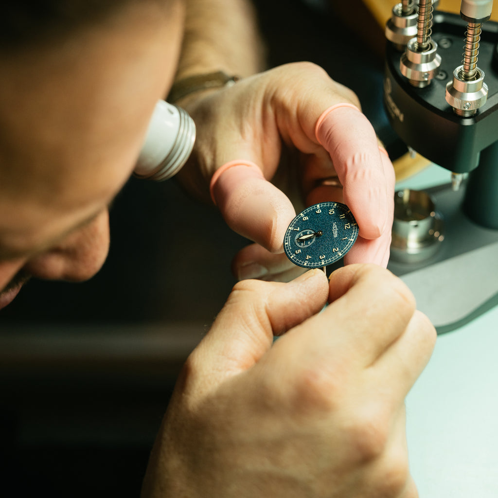*Limited Edition* Titanium 38mm Standard Issue Field Watch: Pacific Blue