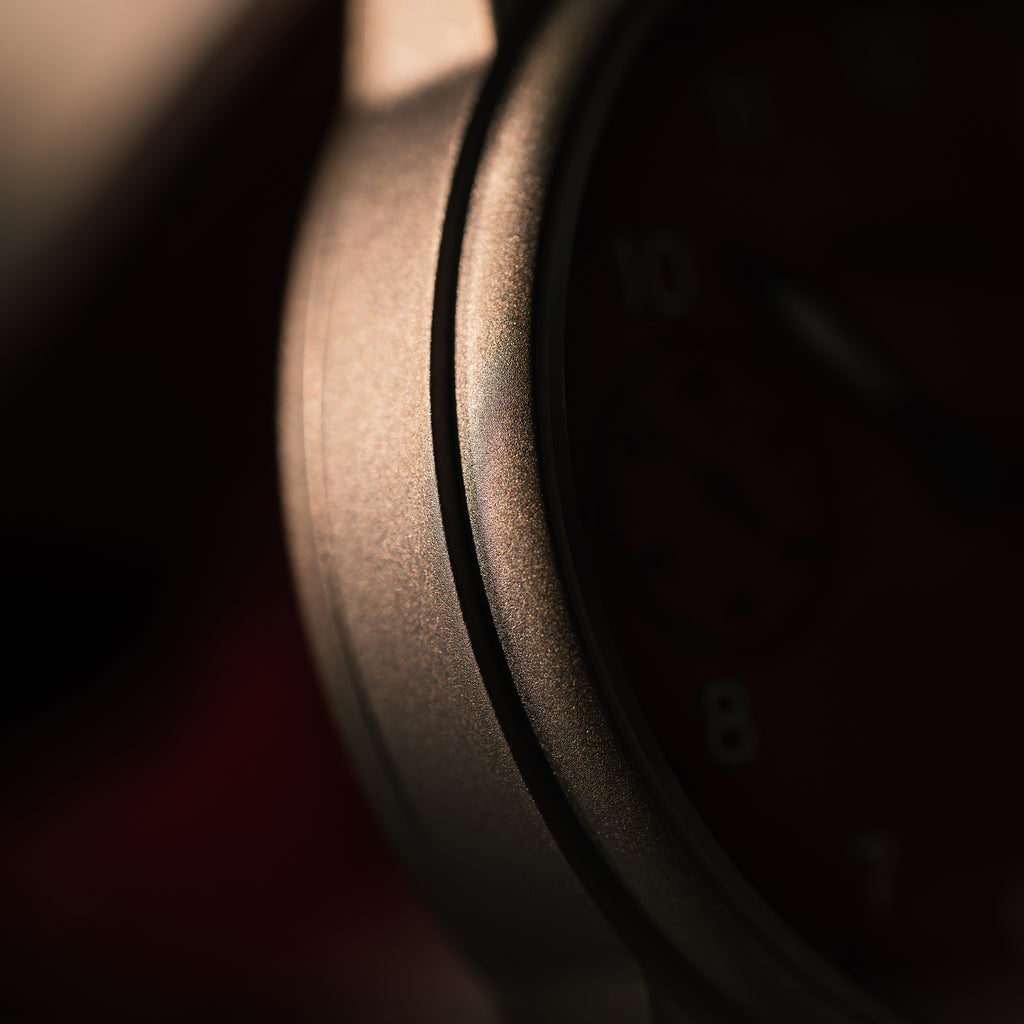 *Limited Edition* Titanium Bead-Blasted 42mm Standard Issue Field Watch: Cardinal
