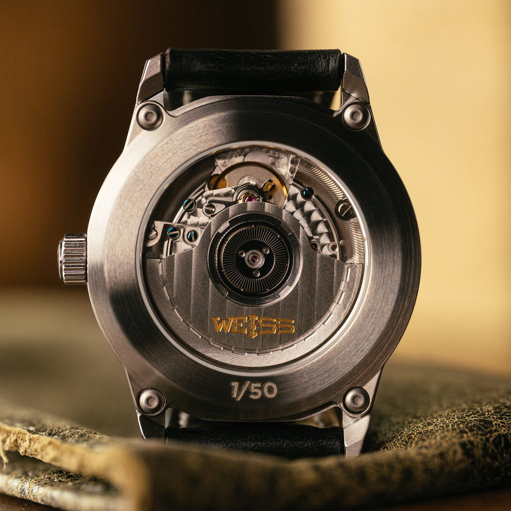 *Limited Edition* 38mm Automatic Standard Issue Field Watch with Date: Textured Latte Dial