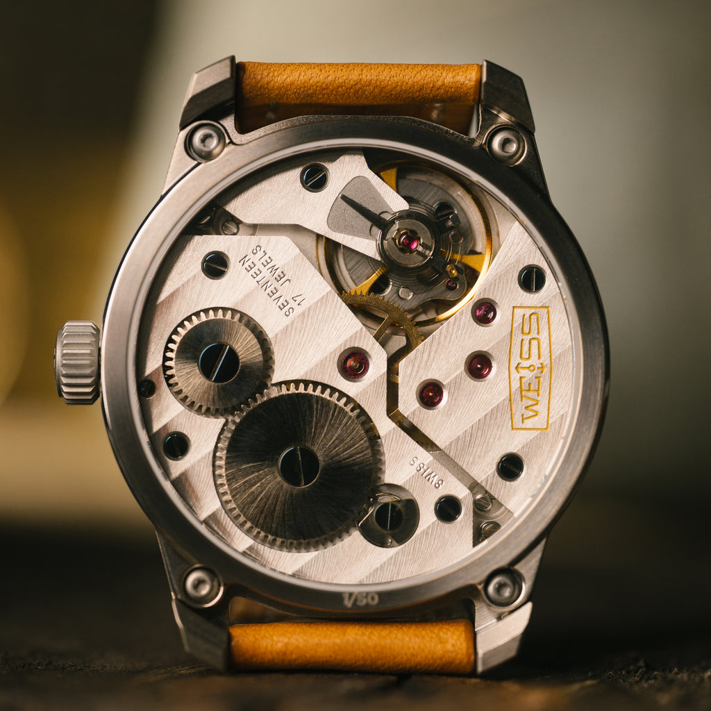 *Limited Edition* Titanium 42mm Standard Issue Field Watch: Textured British Racing Green