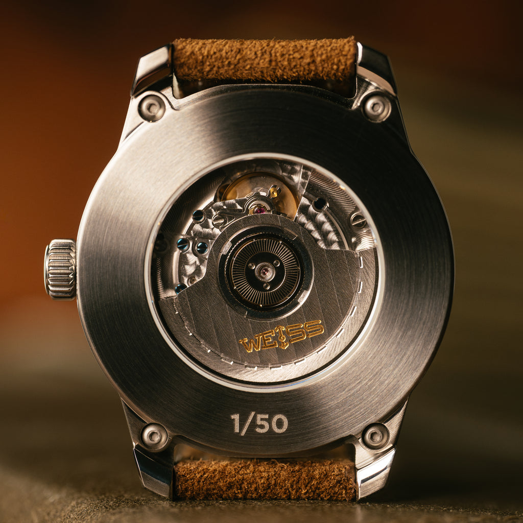 *Limited Edition* 42mm Automatic Standard Issue Field Watch with Date: Textured Black Dial