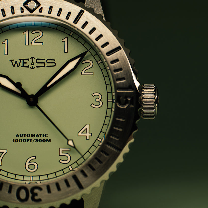 *Limited Edition*  42mm Standard Issue Dive Watch: Agave Dial