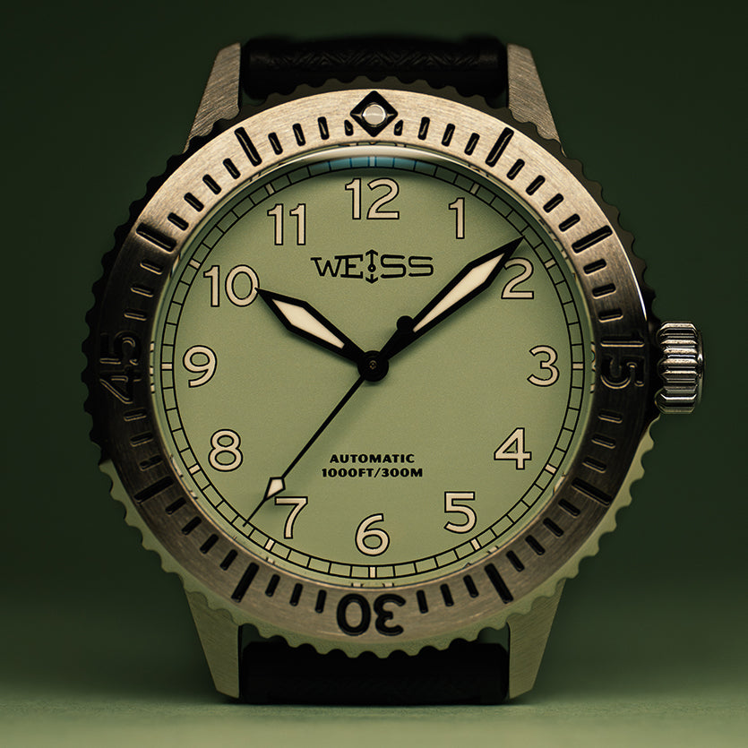 *Limited Edition*  42mm Standard Issue Dive Watch: Agave Dial