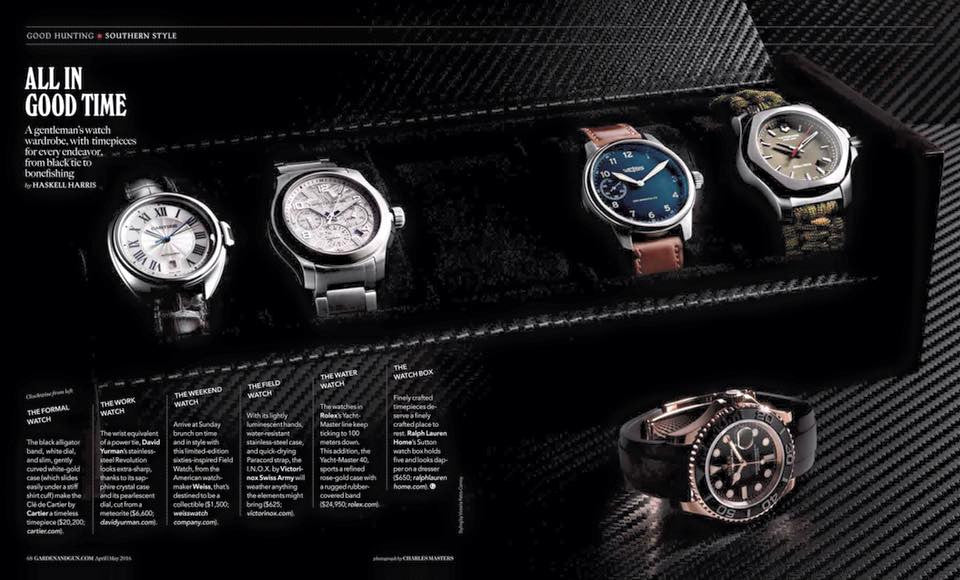 Southern Style Men's Watches For Every Occasion Weiss Watch Company