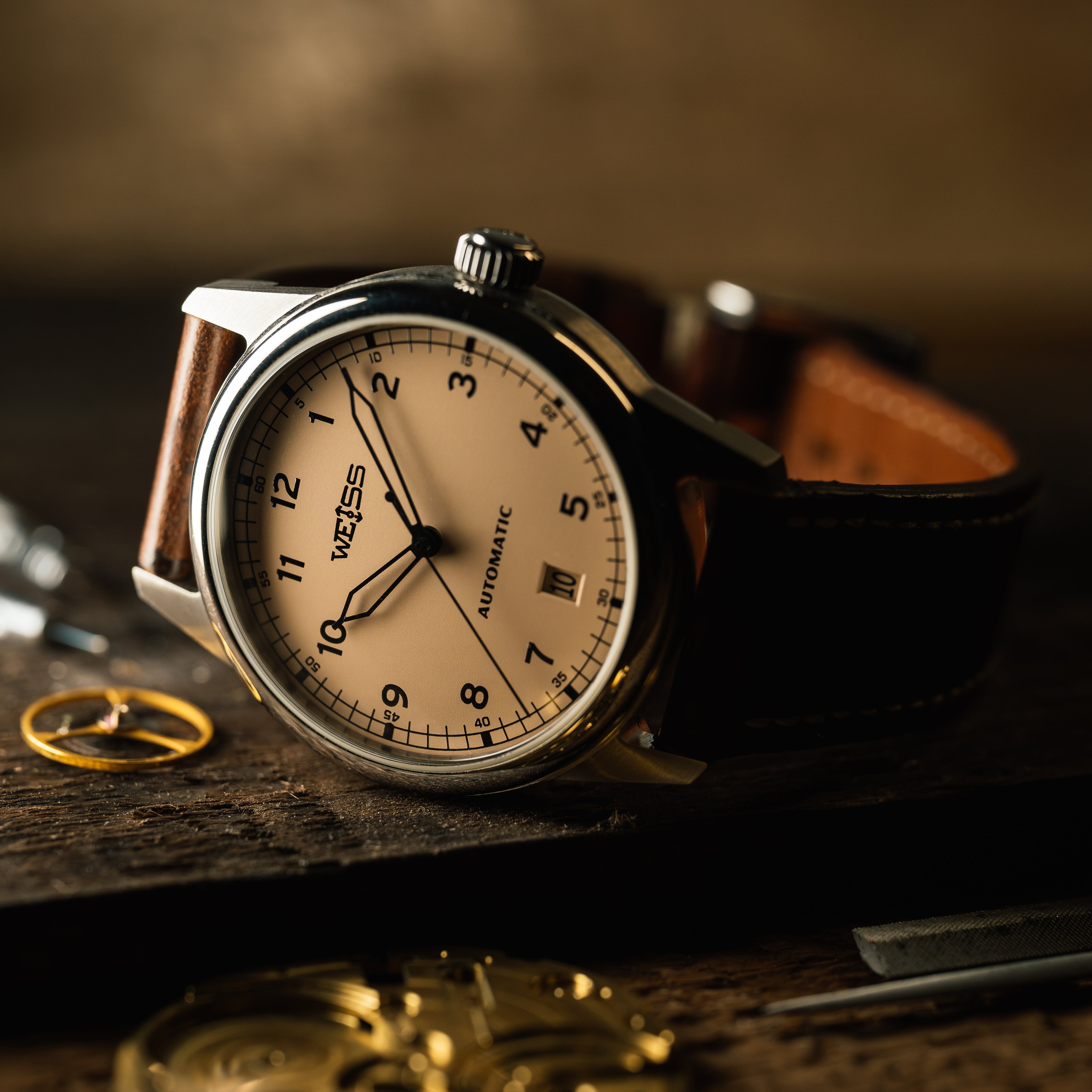 38mm Automatic Issue Field Watch Weiss Watch Company Weiss Watch Company
