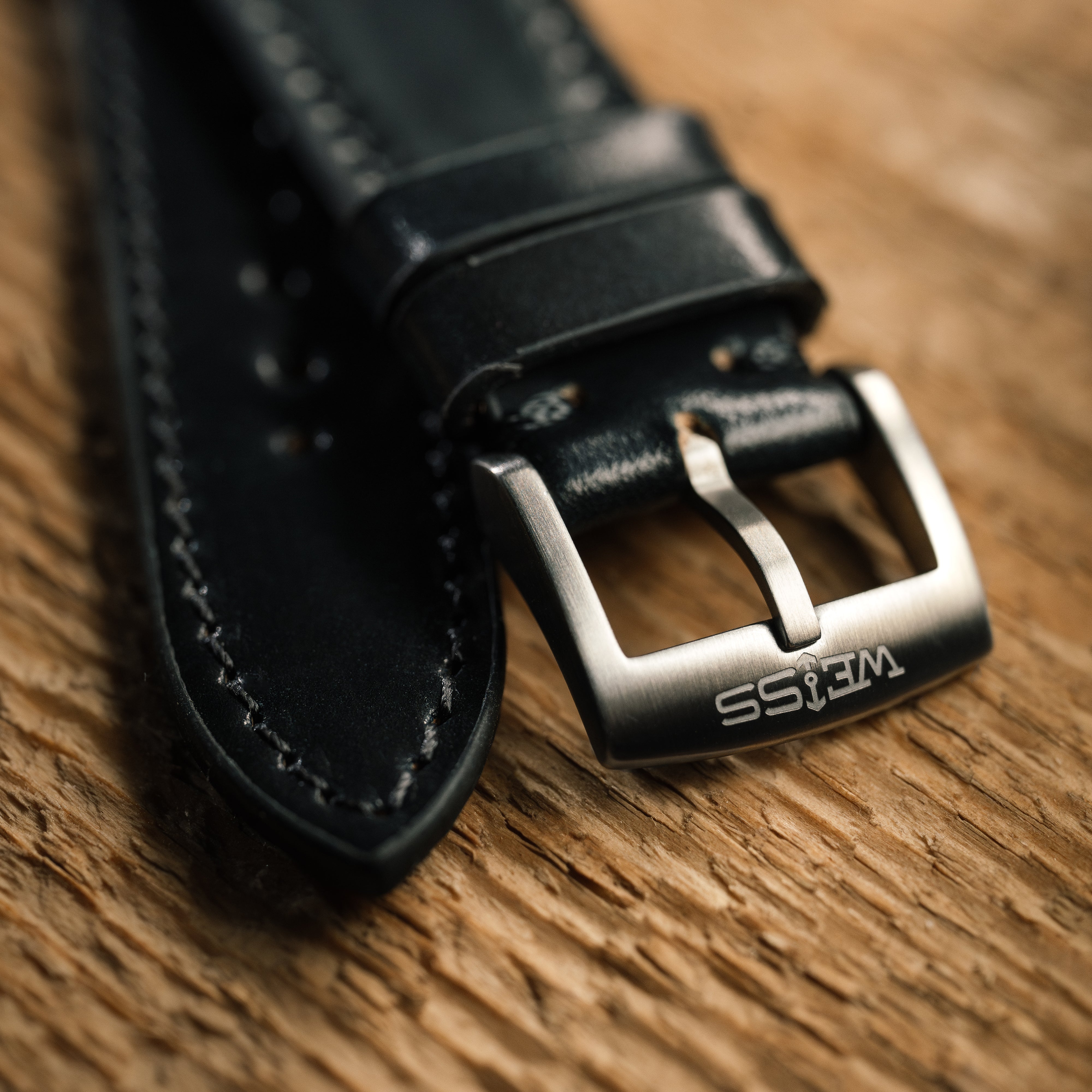 Genuine Horween Shell Cordovan Strap | Weiss | Weiss Watch