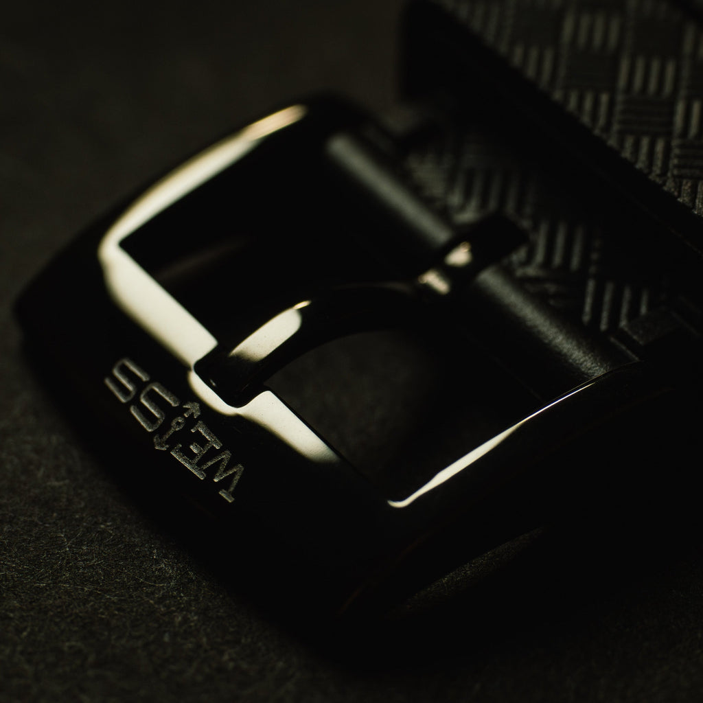 *Limited Edition* Titanium Black DLC 38mm Standard Issue Field Watch: Black Dial