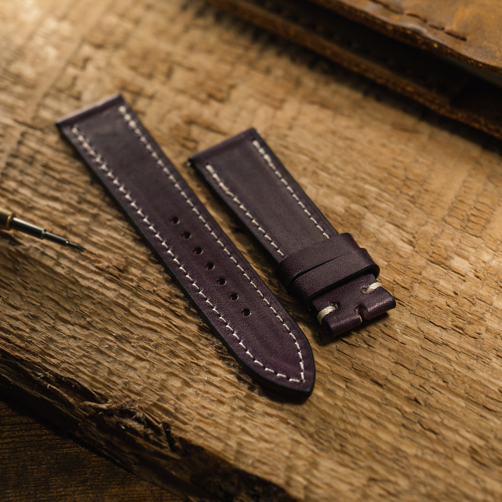 Elbamatt Viola Leather Strap