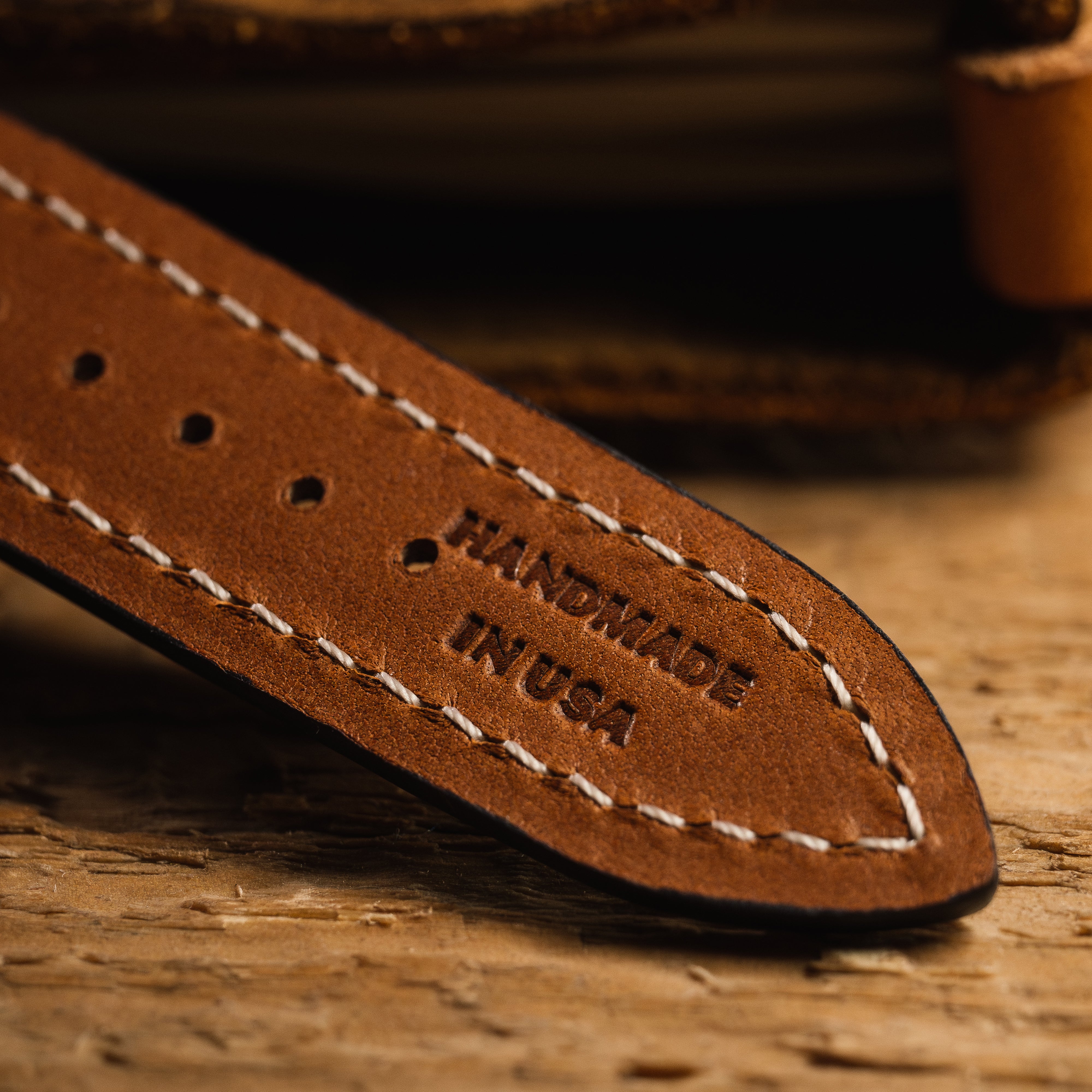 Elbamatt Viola Leather Strap | Weiss | Weiss Watch Company