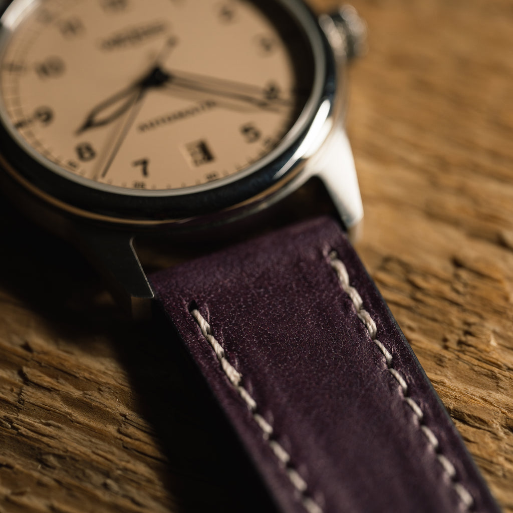 Elbamatt Viola Leather Strap