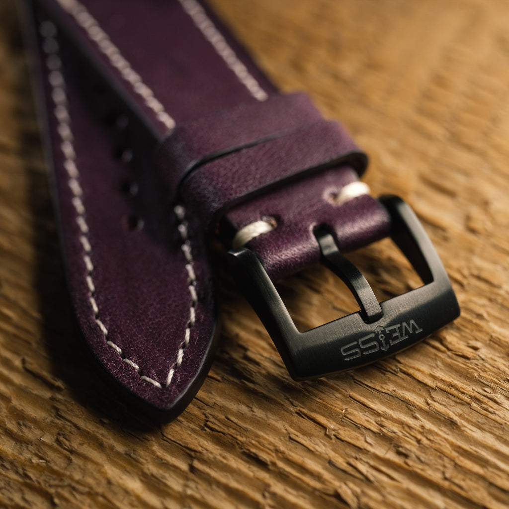 Elbamatt Viola Leather Strap