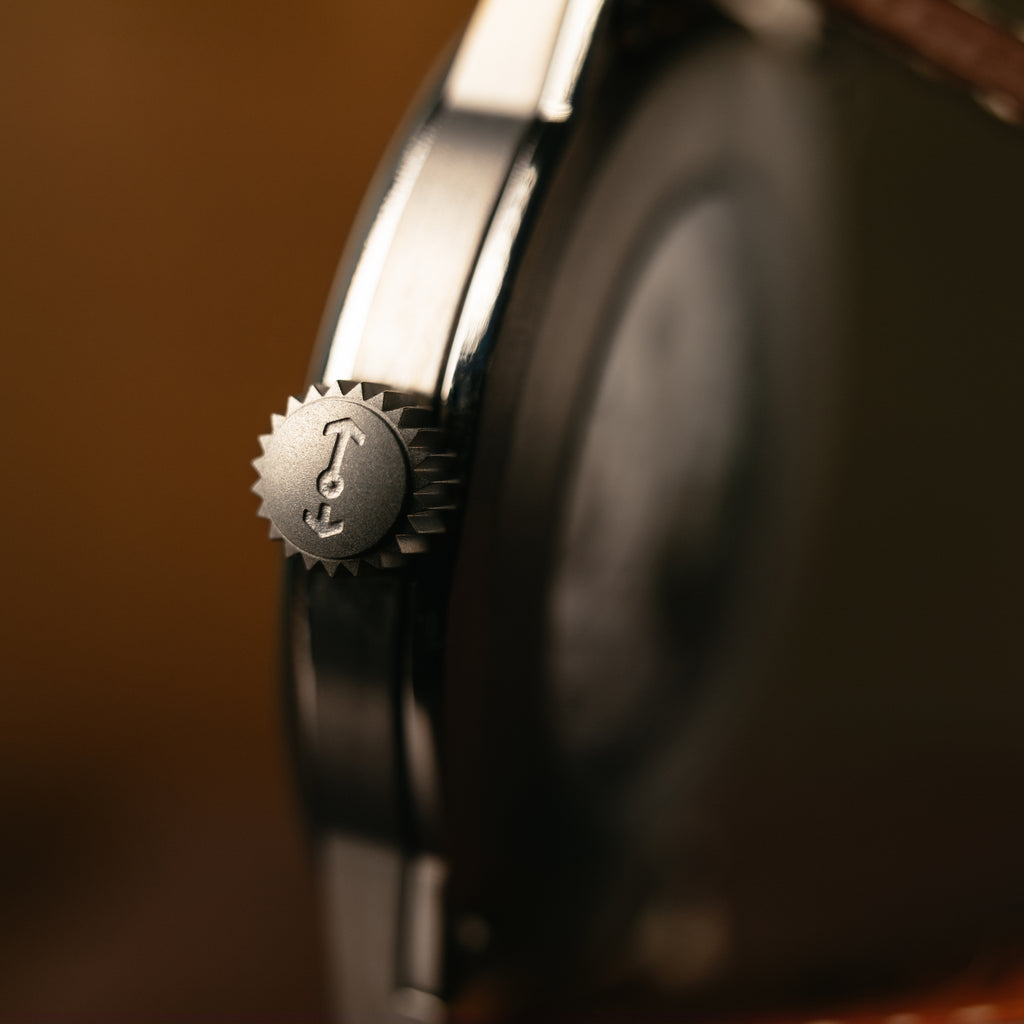 *Limited Edition* Titanium 38mm Standard Issue Field Watch: Textured Sierra Green