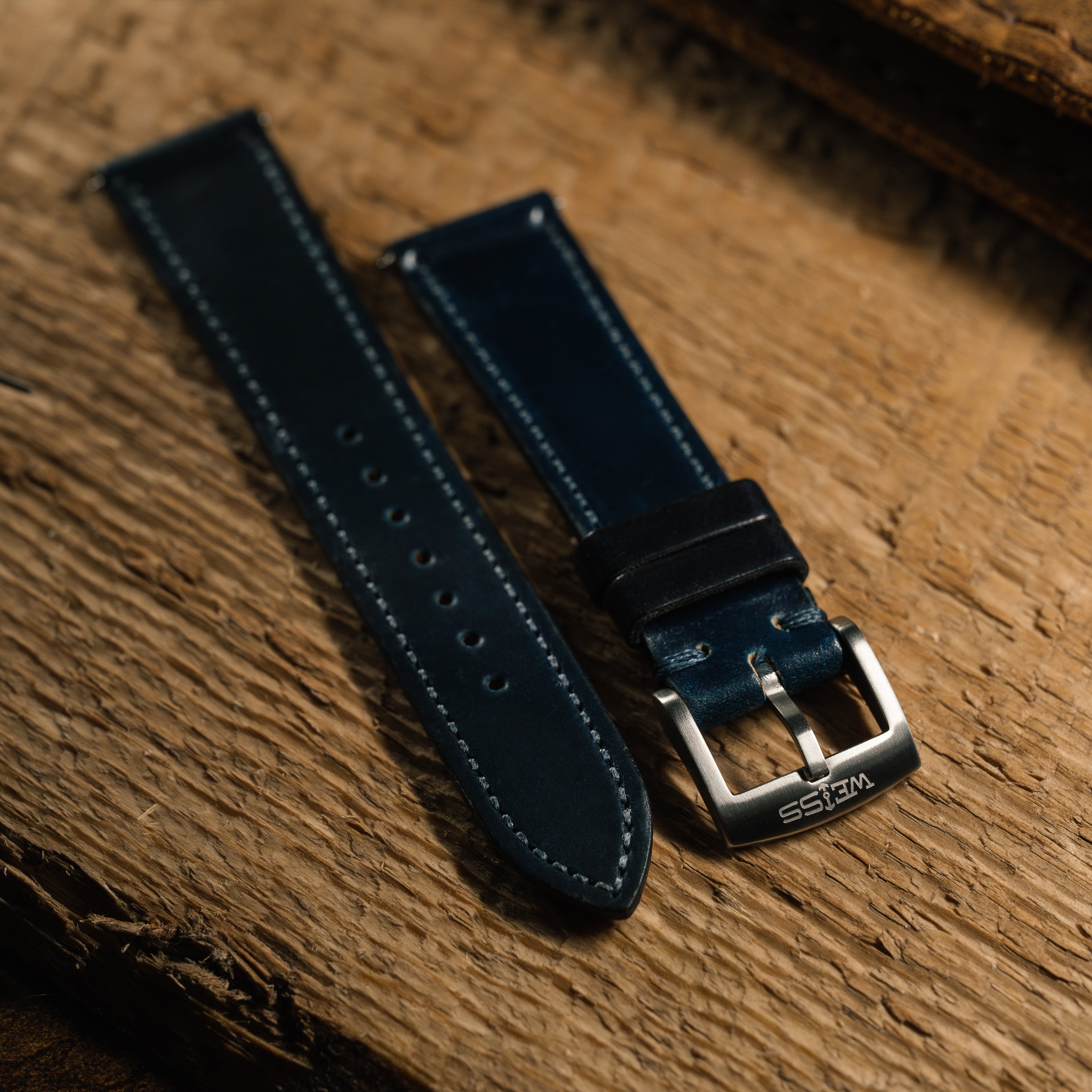 Genuine Horween Shell Cordovan Strap | Weiss | Weiss Watch