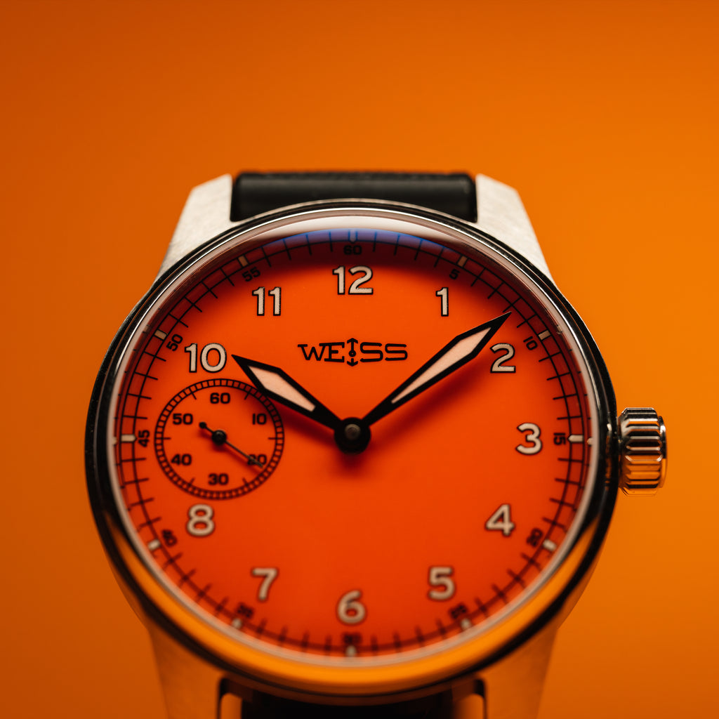 *Limited Edition* 42mm Standard Issue Field Watch: Tennessee Tangerine