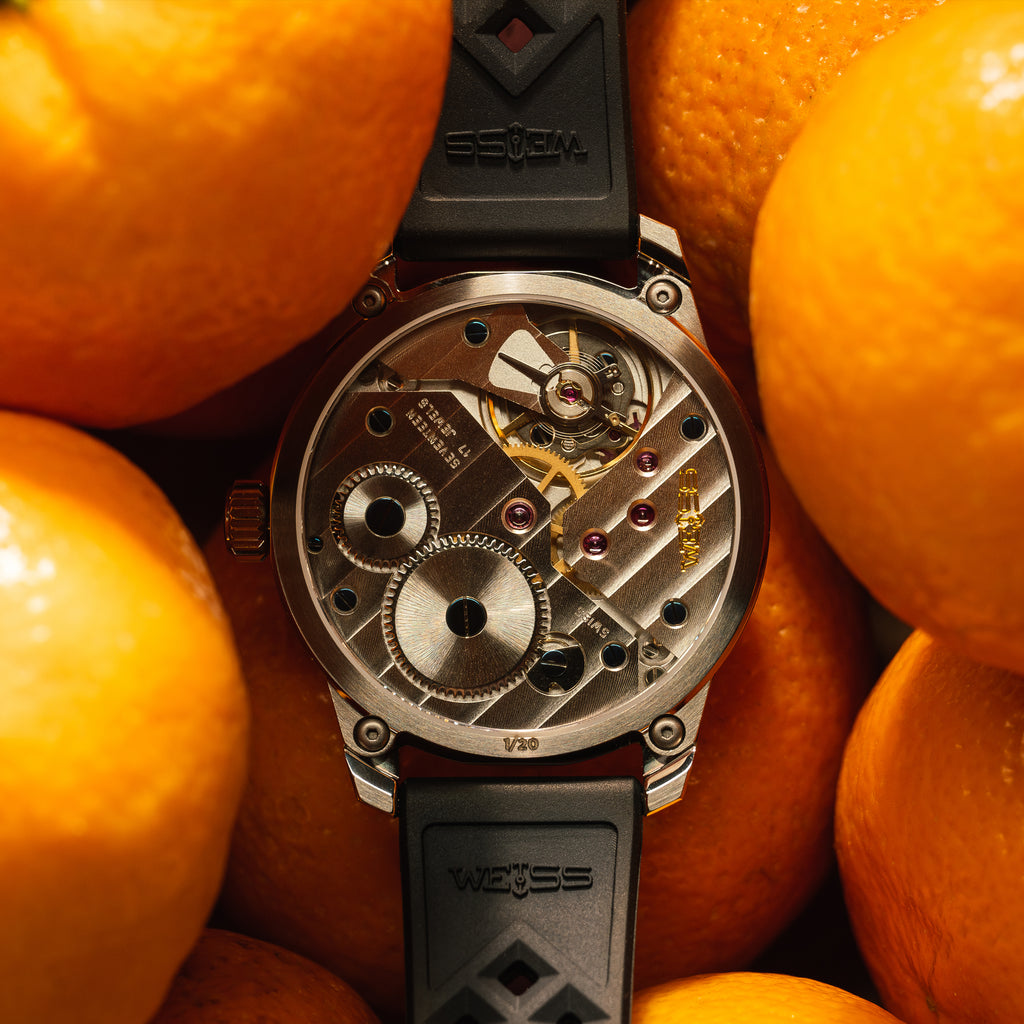 *Limited Edition* 42mm Standard Issue Field Watch: Tennessee Tangerine