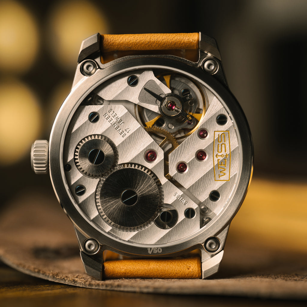 *Limited Edition* Titanium Gauge Series 42mm Standard Issue Field Watch: Bronze Green