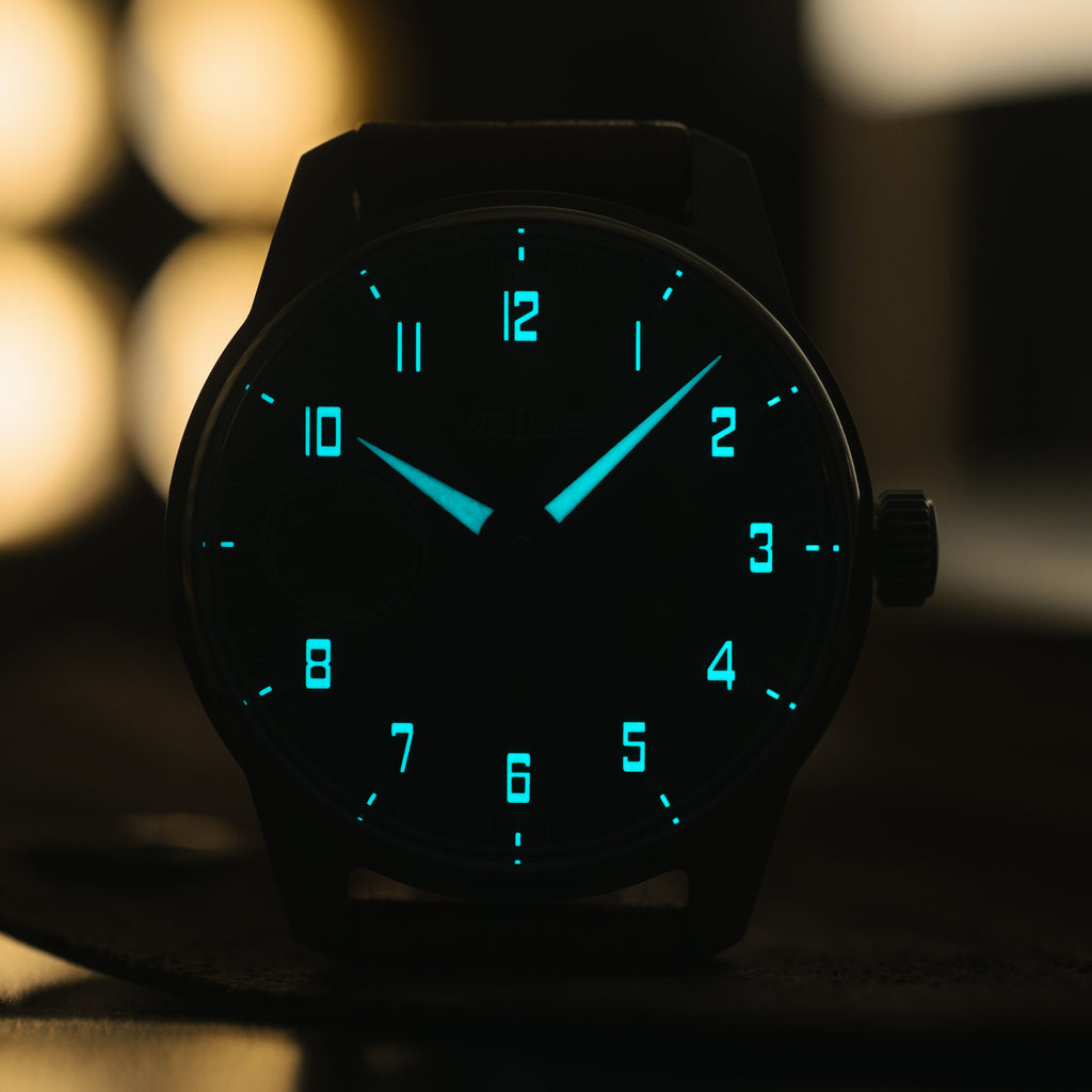 *Limited Edition* Titanium Gauge Series 42mm Standard Issue Field Watch: Bronze Green