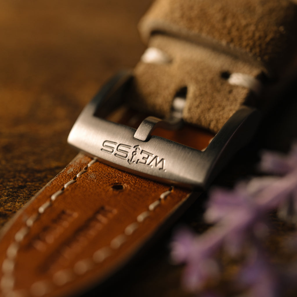 *Limited Edition* 38mm Automatic Standard Issue Field Watch with Date: Lavender Dial