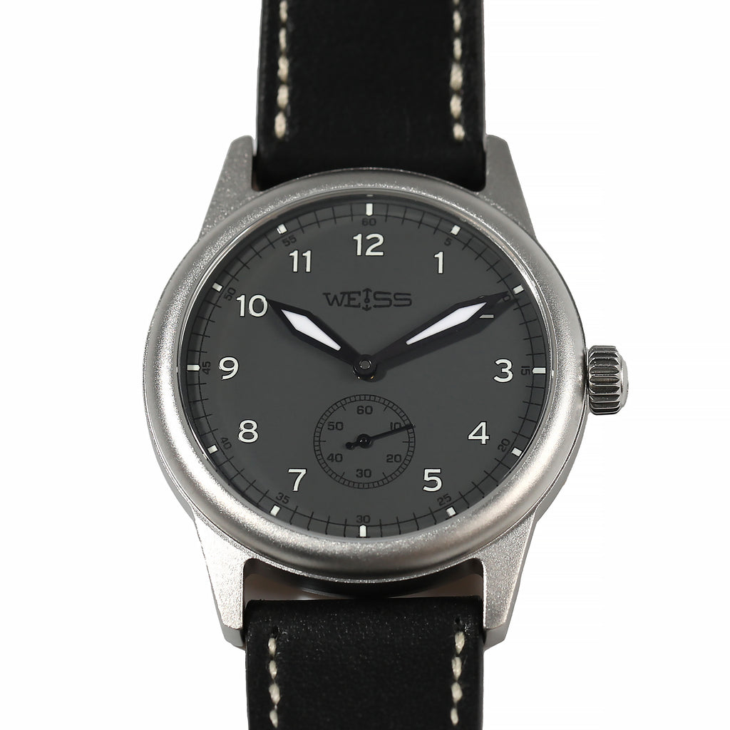 *Limited Edition* Titanium 38mm Standard Issue Field Watch: Carbon Dial