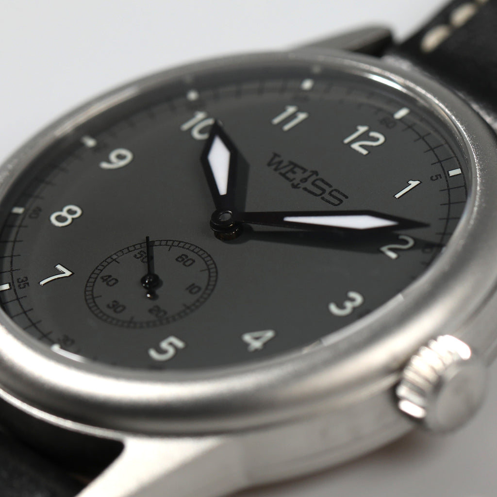 *Limited Edition* Titanium 38mm Standard Issue Field Watch: Carbon Dial