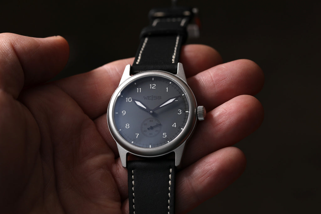 *Limited Edition* Titanium 38mm Standard Issue Field Watch: Carbon Dial