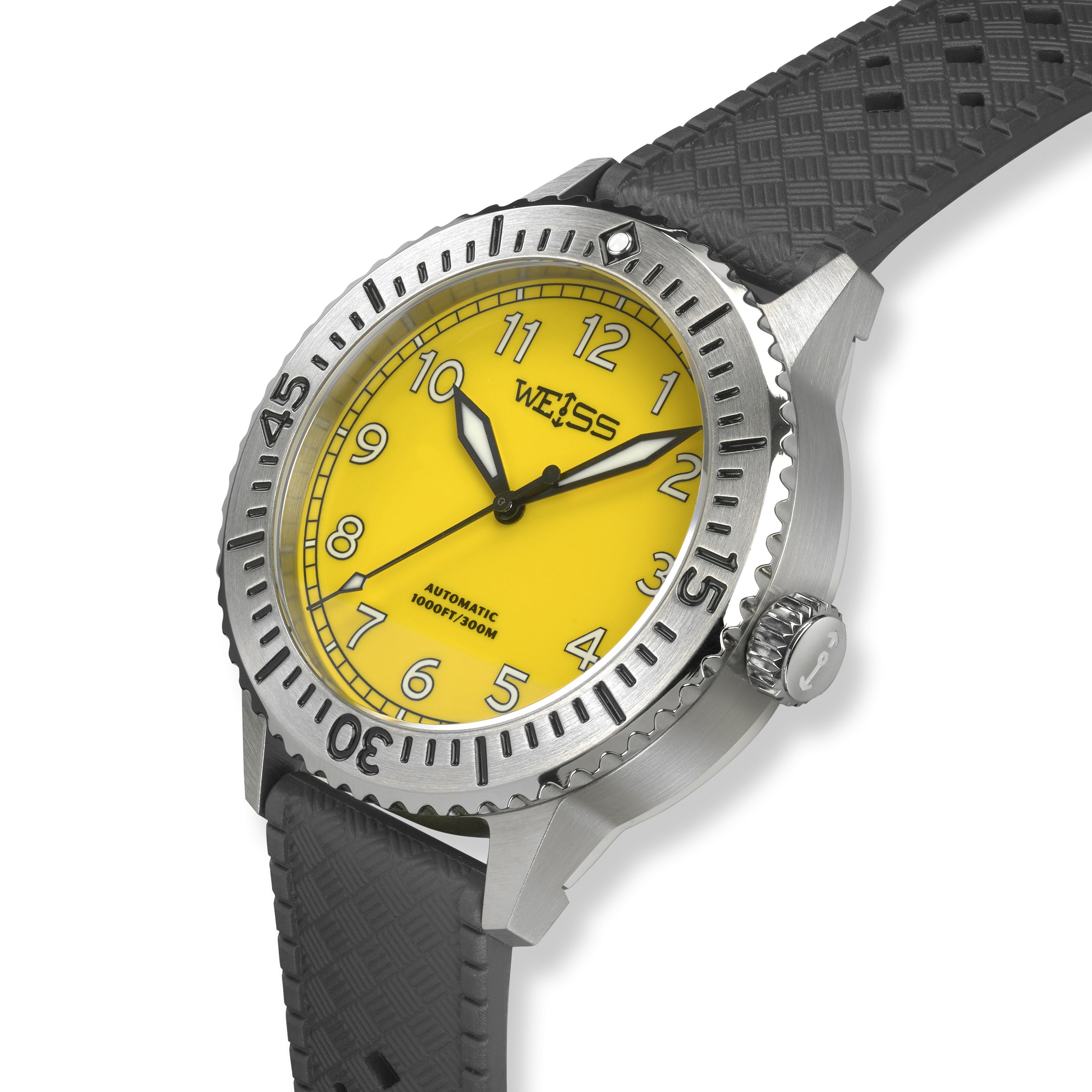 Yellow sales dive watch