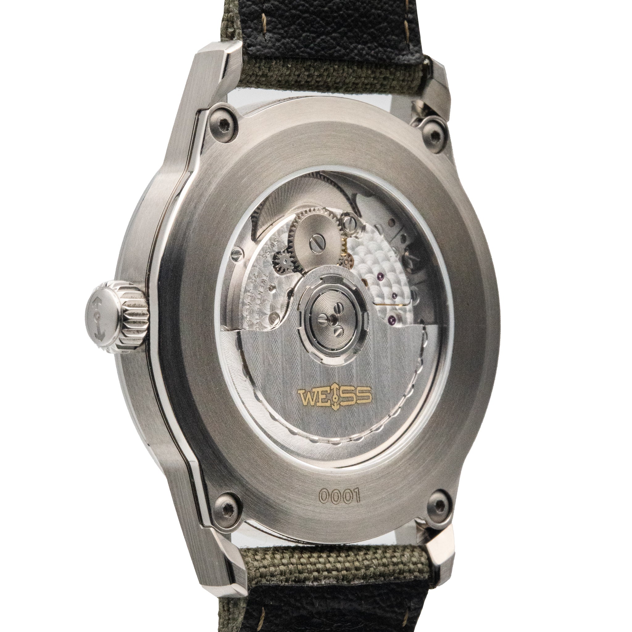 Swiss automatic field clearance watch