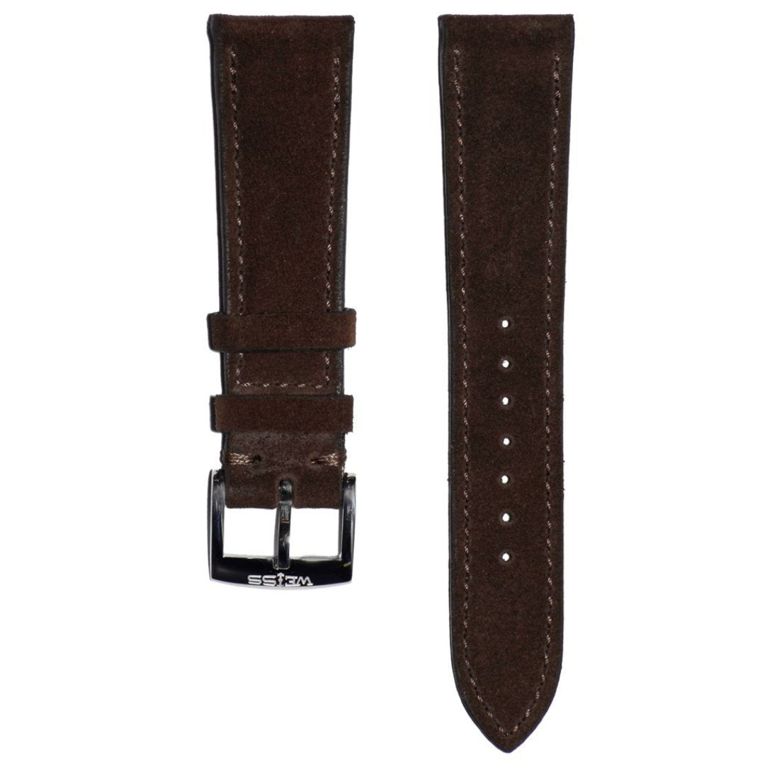 BERNSTEIN watch strap suede light brown | vild Hamburg